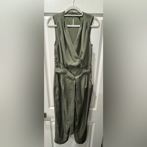 Express Olive Green Pant Jumpsuit